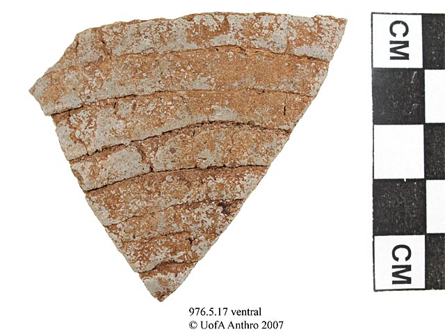 976.5.17 - impressed bichrome body sherd