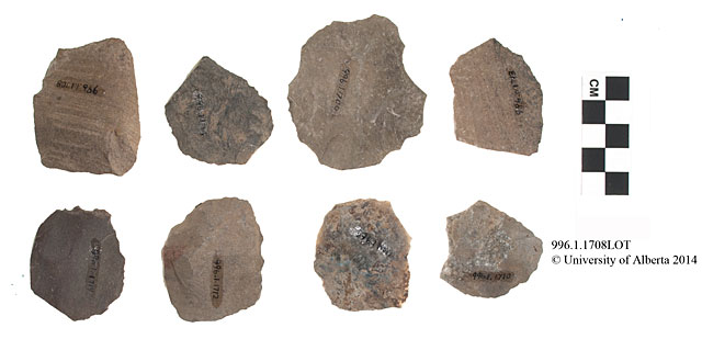 996.1.1708LOT - discs and flakes