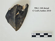 996.1.159 - single convex side scraper