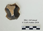 996.1.164 - bidirectionally flaked core